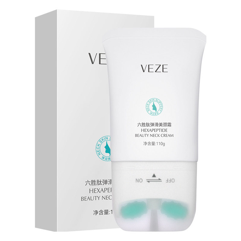 梵贞六胜肽V型双滚轮美颈霜