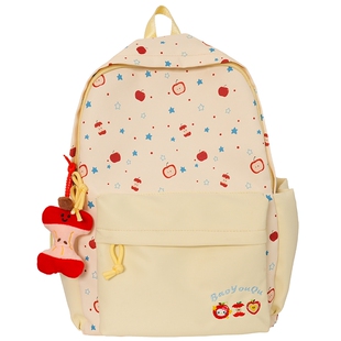 书包女生小学生韩系大容量高颜值ins小众风初中生女的背包双肩包