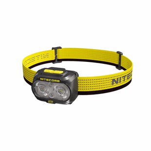 奈特科尔UT27户外专用超亮强光可充电头戴式轻便越野跑步夜钓头灯