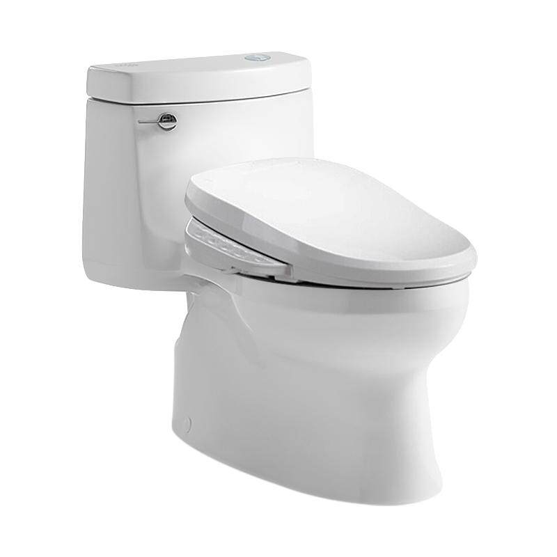 科勒卫生间家用马桶希玛龙坐便器温水冲洗加热智能盖5697马桶套装