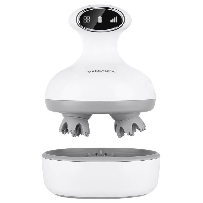 头部按摩器电动按摩神器头皮按摩仪疏通经络全自动揉捏抓头顶