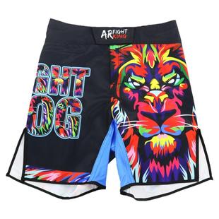 MMA搏击运动定制短裤UFC综合格斗训练沙滩健身柔术跑步泰拳击速干