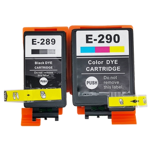 适用爱普生wf110墨盒289黑色290彩色 266 267 ICBK82 epson wf100墨盒T289  WF-110打印机维护箱T2950