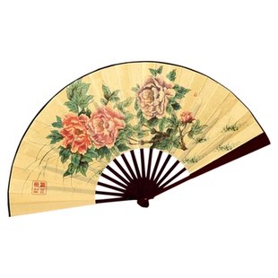 舞蹈扇子折扇梁祝古典舞跳舞演出专用角色塑造舞蹈慢版功夫扇道具