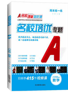 2026秋新版初中名校培优专题下册