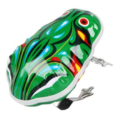 儿童铁皮青蛙发条玩具80