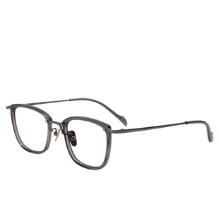 设计师款 眼镜框男款日本超轻纯钛眼镜架近视女气质高端复古方框