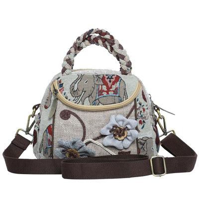 一抹异彩民族风原创百搭女包布包