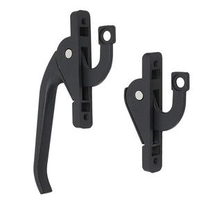 老式铝合金门窗上下联动把手加厚实心传动执手平开窗拉手窗户锁扣