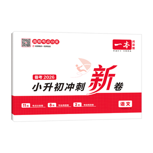 一本小升初冲刺分类新卷三步分类练真题小升初总复习分类试卷小升初真题新卷语文数学英语名校冲刺历年真题试卷六年级小升初总复习