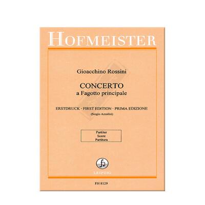 罗西尼巴松管协奏曲总谱