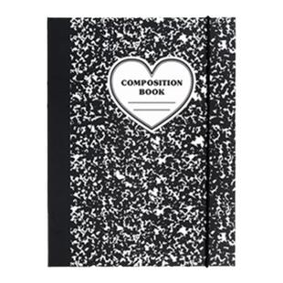 韩国LUCALAB时尚A5活页6孔绑带封皮外壳卡册日记手账封套硬面壳