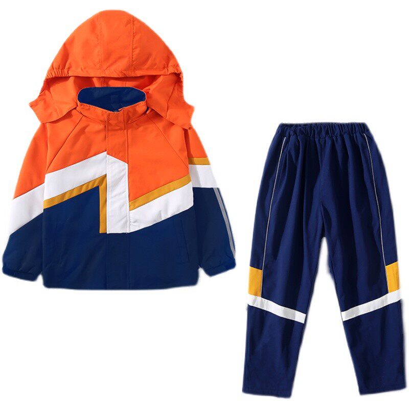 冲峰衣3件套校服防风防水保暖