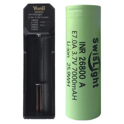 实际容量26800锂电池Swislight