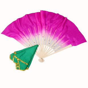 俏兰花 真丝扇七级 舞蹈家协会云南花灯安徽花鼓灯考级扇子手帕