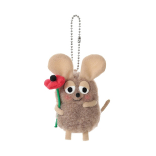 田鼠阿佛挂件Leo Lionni's绘本周边毛绒玩偶玩具钥匙扣日本正版