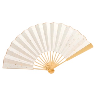 一童一扇舞蹈扇子儿童古典舞蹈专用古风折扇宣纸洒金八寸表演道具