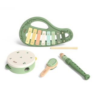 可来赛宝宝手拍鼓敲琴笛子玩具1-3岁婴儿童打击乐器组合音乐套装