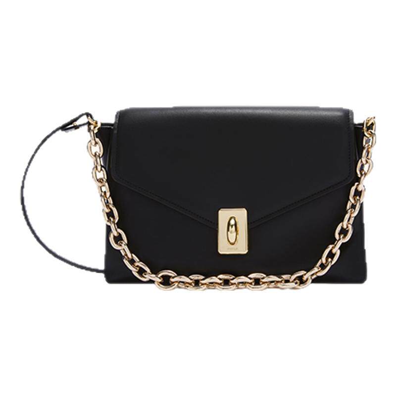 FURLA芙拉MERIDIANA牛皮中号女士单肩斜挎包链条包