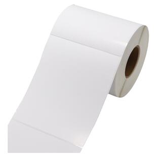 艾利铜版纸不干胶标签纸单排100*120mm铜板条码打印10x12cm定制做