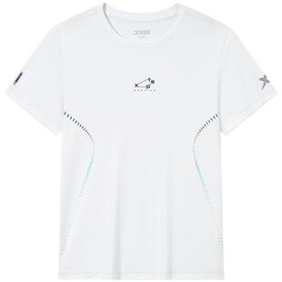 特步童装男童短袖T恤夏季新款儿童透气速干短T中大童夏装柔软上衣