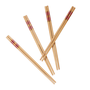 筷子家用高档新款中式福字筷子纯天然健楠竹筷子防滑防霉高档筷子