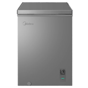 美的100升冰柜一级能效家用小型节能冷柜冷冻冷藏转换柜卧式冰箱