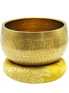 尼泊尔手工颂钵铜罄灵根钵lingam林伽颂钵冥想钵静心钵佛音碗摆件