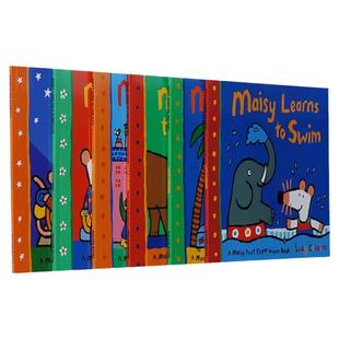 小鼠波波6册全套 英文原版 送手袋 Maisy Holiday Bag:Swim /Sleepover /Camping/City/ Museum  绘本合集儿童故事书进口英语书籍