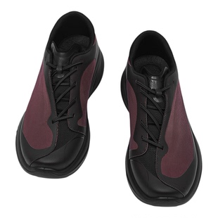 斜系带跑步鞋男夏季透气轻便网面登山鞋通勤休闲鞋户外徒步赤足鞋