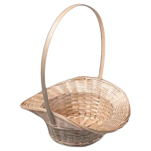 芣苢舞蹈道具手提篮子古典舞成人手持手工编织花篮表演出专用道具