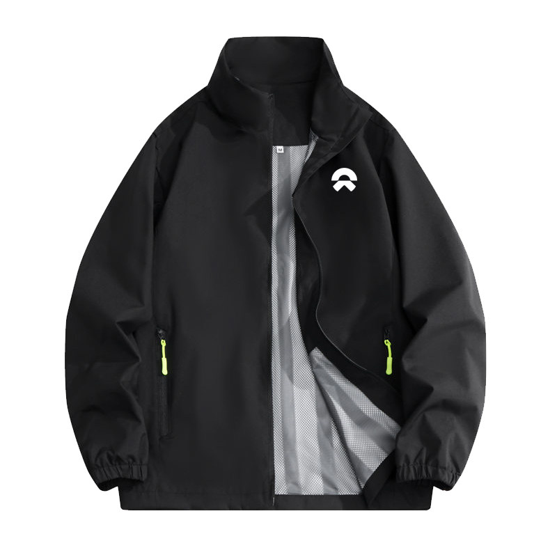 蔚来汽车工作服定制冲锋衣印logo秋冬销售员工外套工装维修售后