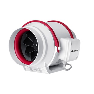 艾美特管道风机排风扇强力静音排气扇厨房油烟抽风机换气扇卫生间