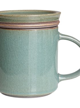 陶作坊不二堂韩国青瓷同心茶杯