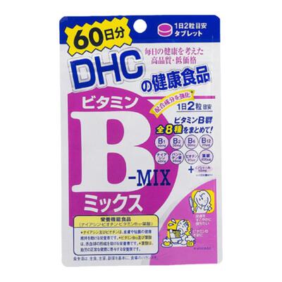 Dhc蝶翠诗维生素B族VB片熬夜控油改善肌肤120粒