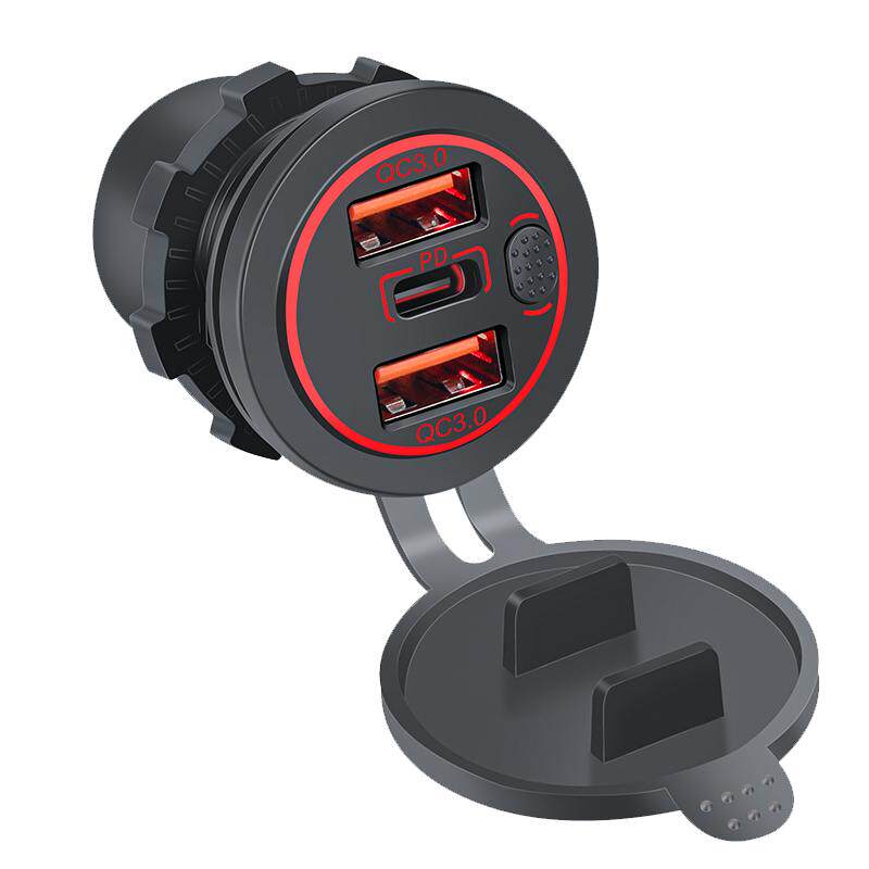 Ħ�г�usb��糵�ص�������װtype-c������װusb���24V-12Vͨ��