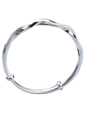 阿七9999万足银莫比乌斯手镯