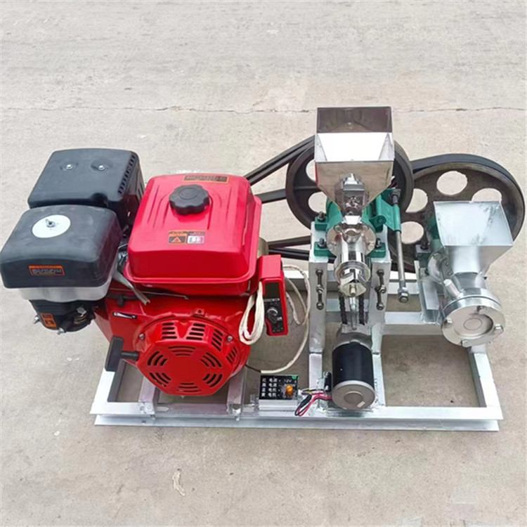 五谷杂粮膨化食品自动切断爆米花机摆地摊五谷杂粮膨化机