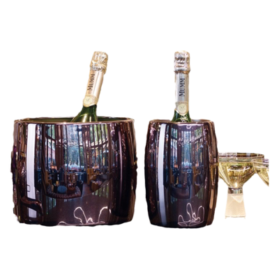 意大利Sambonet Sphera系列优质不锈钢起泡酒香槟酒冰酒桶