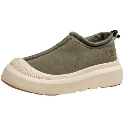 双重蓄热系统排雪抓地齿纹雪地靴