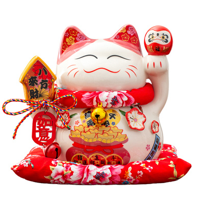 亿德福正版招财猫摆件网红发财猫