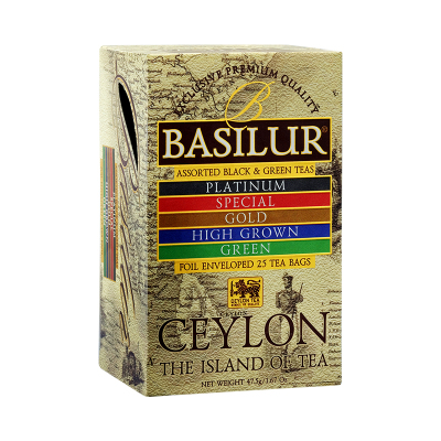 BASILUR宝锡兰高地版锡兰红茶包