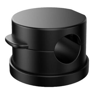 旋转磁吸理线器桌面用数据线收纳整理手机充电线夹固定器卡扣插头