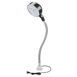 led机床工作灯强磁力吸铁台灯缝纫机灯20/15W220V24V36V48V可弯曲