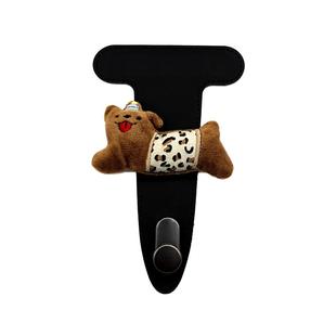 汽车挂钩可爱小狗多功能置物小挂勾车内用粘贴式副驾驶手套箱挂钩