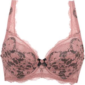 古今文胸聚拢收副乳上托大胸显小B-D杯蕾丝棉质性感女内衣