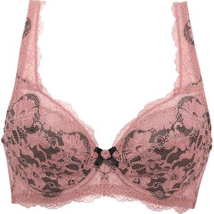 古今文胸聚拢收副乳上托大胸显小B-D杯蕾丝棉质性感女内衣