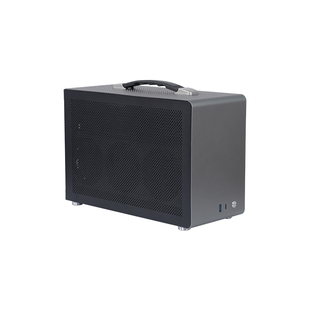 京特尔S300 PRO迷你ITX机箱铭瑄B850BKB/B760BKB D5电脑主机机箱