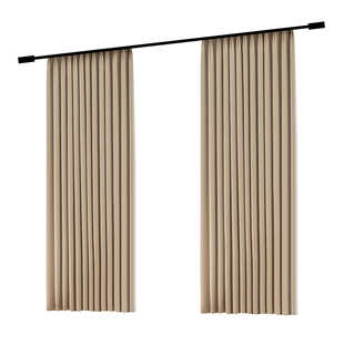 防风保暖窗帘遮光雪尼尔防寒绒布加厚隔音客厅卧室高级感2025新款