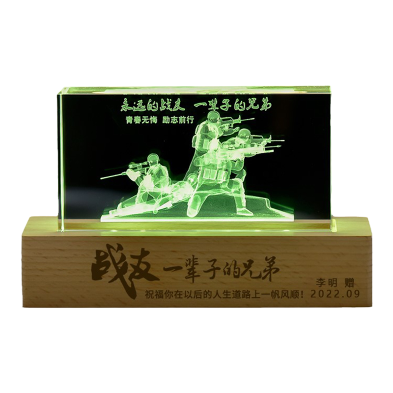 退伍军人纪念品送战友部队兄弟老兵聚会转业退役留念高档退役礼物